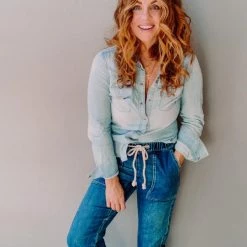 One Teaspoon Shabbies Drawstring Boyfriend Jean