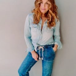 One Teaspoon Shabbies Drawstring Boyfriend Jean