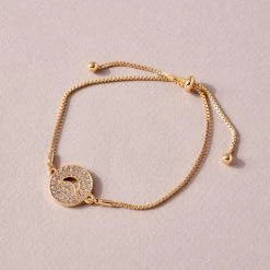 Avenue Zoe Clothing Bright Moon Charm Bracelet