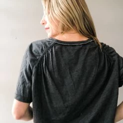 In Loom Clothing Lexi Raglan Pocket Tee