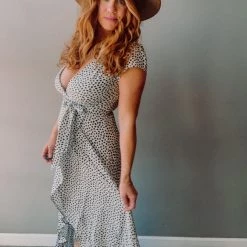 XIX Palms St Tropez Wrap Dress Clothing