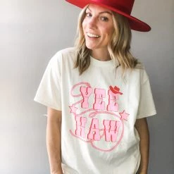 Trend Notes Yee Haw Graphic Tee Clothing