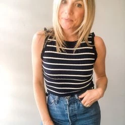 Hem & Thread Chasing Frills Top