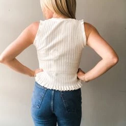 Hem & Thread Chasing Frills Top