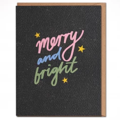 Daydream Prints Clothing Merry And Bright Card