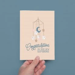 Parcel Island Congrats On New Sleep Schedule Card