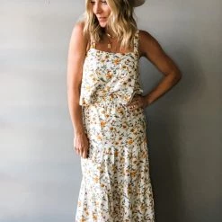 Saltwater Luxe Mina Midi Skirt