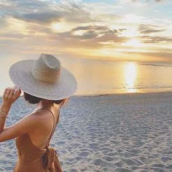 New Arrivals Lack Of Color Palma Wide Fedora