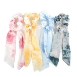 Selini New York Tie Dye Ribbon Scrunchie