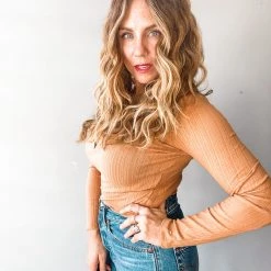 Lush Clothing Better In Butter Run Long Sleeve