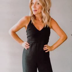 Audrey 3+1 Solid Strappy Jumper