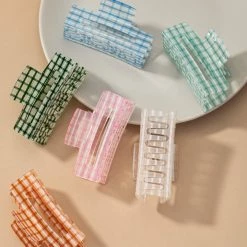 La3accessories Checked Out Claw Clip