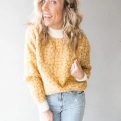 Listicle Clothing Feline Fine Fuzzy Pullover