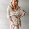 Love Stitch Savannah Floral Mini Dress Clothing