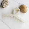 Tiepology Ivory Big French Twist Claw Clip Hair Accessories