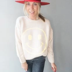 Trend Notes Have A Good Day Sweater Clothing