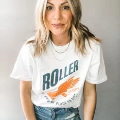 Trend Notes Roller Vintage Graphic Tee Clothing