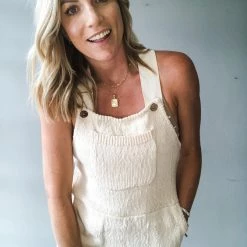 Mable Daydreamer Knit Romper Clothing