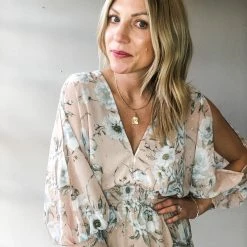 Love Stitch Savannah Floral Mini Dress Clothing