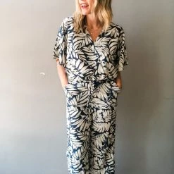 Pink Make Waves Jumpsuit