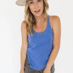 Chaser Brand New Arrivals Chaser Strappy Racerback Tank