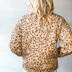 Saltwater Luxe Leopard Quilted Jacket