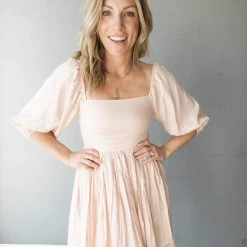 Mable Like Linen Mini Dress