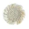Bali Harvest Straw Fringe Coaster