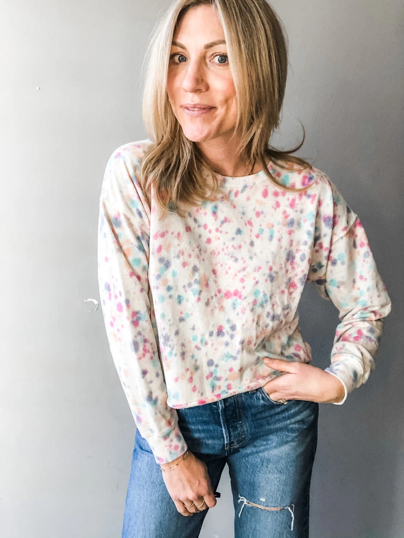 Trend Notes Clothing Confetti Pullover 1 Trend Notes Clothing Confetti Pullover