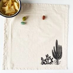 Havyn Cacti Organic Cotton Napkins Clothing