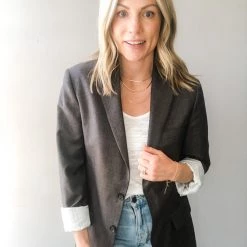 Envy Upcycle Pink Floyd Vintage Tee Blazer