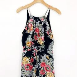 Lucy Love Sadie Open Back Romper Clothing