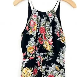 Lucy Love Sadie Open Back Romper Clothing