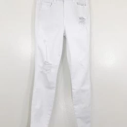 Level 99 Janie High Rise Skinny Cut Raw Hem Clothing