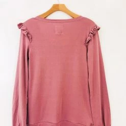 Chaser Brand Clothing Chaser Baby Ruffle L/S Pullover