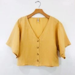 Amuse Society Bungalow Woven Top