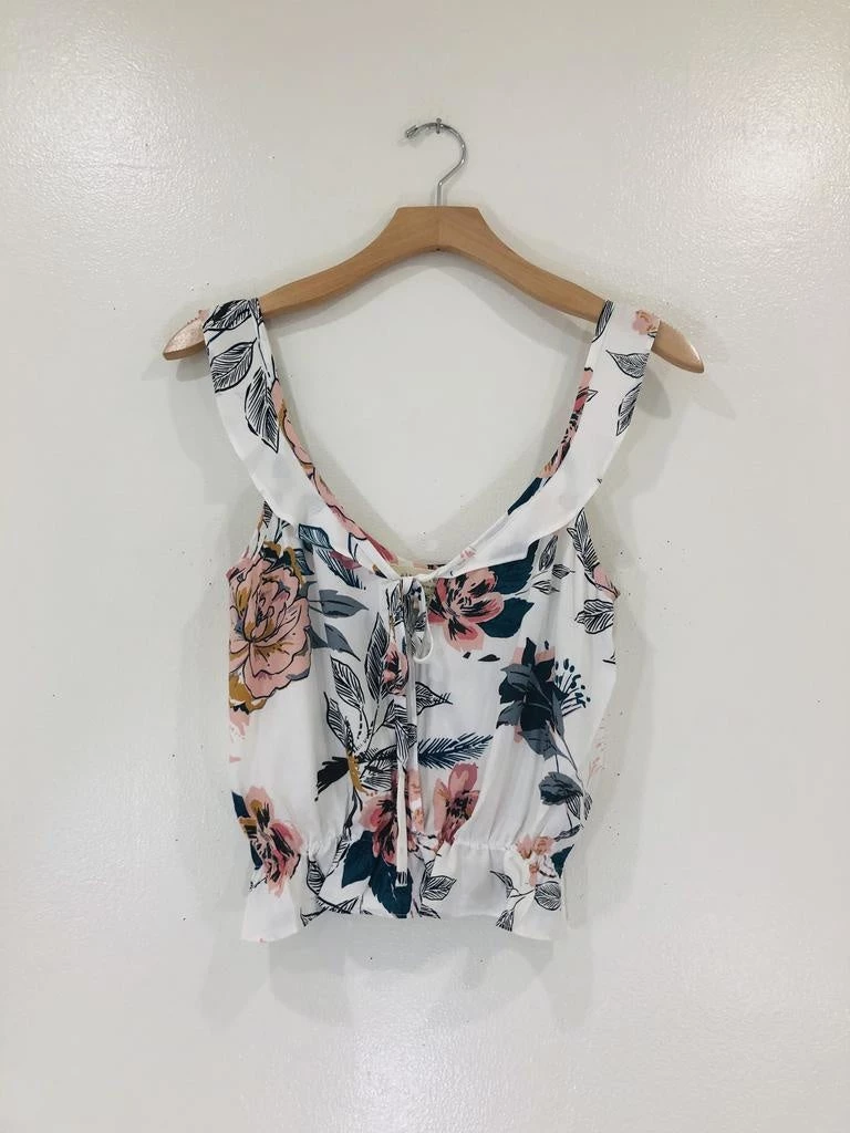 Clothing Saltwater Luxe Malea Floral Ruffle Tank 3 Clothing Saltwater Luxe Malea Floral Ruffle Tank
