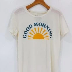 Chaser Brand Clothing Chaser Good Morning Crew Neck Tee