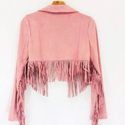 Clothing Wild Honey Fringe Moto Jacket