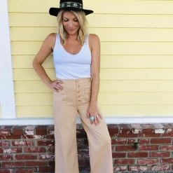 Amuse Society Aden Button Down Pant