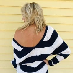 Chaser Brand Chaser Ribbed Double V Raglan Pullover Clothing