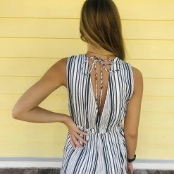 Clothing Saltwater Luxe Fall Stripe Jumpsuit
