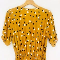 Kivari Dakota Tie Front Midi Dress