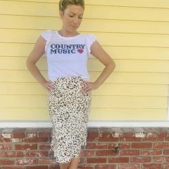 Chaser Brand Chaser Flutter Sleeve Country Music Tee