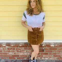 Chaser Brand Clothing Chaser Blocked Jersey Football Tee