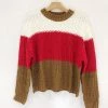 Lush Clothing Jonnie Color Block Sweater