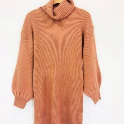 Lush Clothing Lush Turtle Neck Sweater Dress