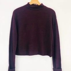 Lush Clothing Lush Mock Neck Top