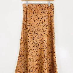 Trend Notes Clothing Spot On Midi Skirt