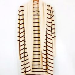 Chaser Brand Chaser Striped Knit Duster